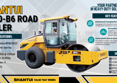 Shantui SR10 B6 Road Roller